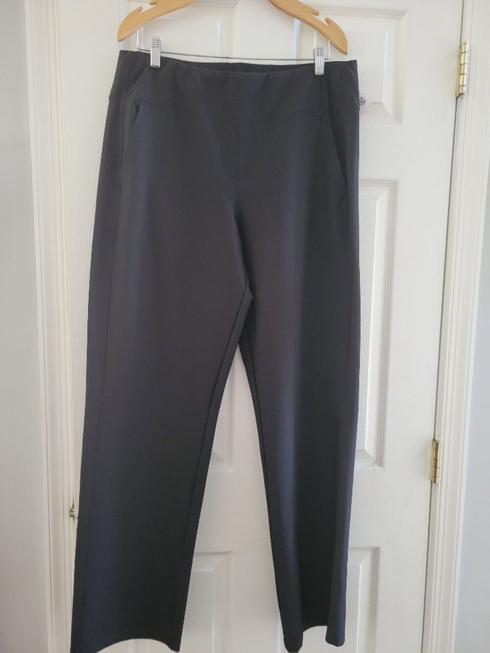 The North face Womens Black Performance Straight leg pants size XL Long Travel